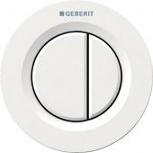 Geberit Typ01 przycisk spłukujący WC pneumatyczny biały-alpin 116.042.11.1