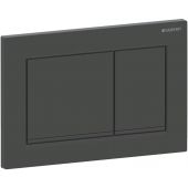 Geberit Omega20 przycisk spłukujący do WC czarny mat 115.080.16.1