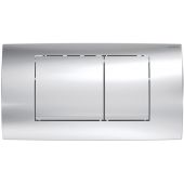 Geberit Twinline przycisk spłukujący do WC chrom błyszczący/mat 115.899.KH.1