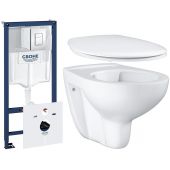 Grohe Bau Ceramic zestaw podtynkowy stelaż 5w1 z miską WC i deską sedesową (38827000, 39427000, 39492000)