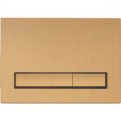 Oltens Torne przycisk spłukujący do WC złoto szczotkowane 57101810