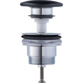 Duravit korek do umywalki Push-Open czarny mat 0050791300