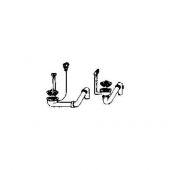 Franke zestaw odpływowy 3 1/2" do wariantu 2 z korkiem automatycznym 112.0006.254