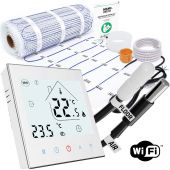 Heat Decor HD-mat150 mata grzewcza 3 m2 z termoregulatorem HD-T1000 WiFi i czujnikiem zewnętrznym HD-wallsensor Z/HD-mat150/3.0/T1000.WIFI.S.W