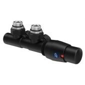 Instal Projekt Z15 zestaw termostatyczny zespolony dual lewy czarny mat 602100000VTLC31