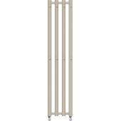 Radox Kolona W Round grzejnik łazienkowy dekoracyjny 100x26 cm podłączenie dolne piaskowy jasny RX-KLO.YW370F.1000.4