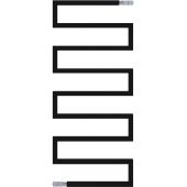 Radox Serpentine grzejnik łazienkowy dekoracyjny 115x50 cm czarny strukturalny RX-SR.002T.1150.500