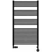 Radox Sunny Flat grzejnik łazienkowy drabinkowy 100x50 cm podłączenie dolne czarny RX-SU.002T.1000.500