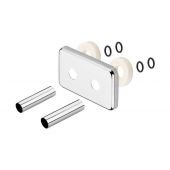 Terma zestaw maskujący zintegrowany 50 mm czarny połysk TGPCZ002