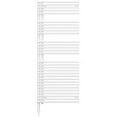 Zehnder Forma Asym grzejnik elektryczny z grzałką 128,9x49,6 cm biały LFASR120050ECZD