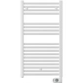 Zehnder Aura grzejnik elektryczny z grzałką 86x40 cm biały PBEZ-080-40/MQ