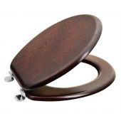 Aqualine deska sedesowa brązowa/orzech 1705-11