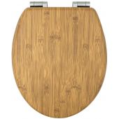 AWD Interior Bamboo deska sedesowa wolnoopadająca brązowa AWD02181598