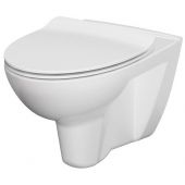 Cersanit Parva miska WC wisząca bez kołnierza biały K27-061