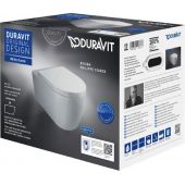 Duravit ME by Starck miska WC z deską wolnoopadającą wisząca bez kołnierza biały 45790920A1