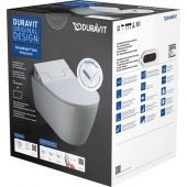 Duravit SensoWash Slim miska WC Rimless wisząca z deską sedesową myjącą biała 631000002004300