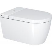 Duravit SensoWash Starck f Plus Compact miska WC Rimless wisząca z deską sedesową myjącą biała 650000012004320