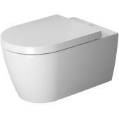 Zestaw Duravit ME by Starck miska WC wisząca Rimless HygieneGlaze z deską wolnoopadającą biały (2529092000, 0020090000)