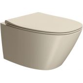 GSI miska WC wisząca bez kołnierza Creta opaco 841508