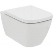 Ideal Standard I Life B zestaw miska WC wisząca RimLS+ z deską sedesową biały (T461401, T468201)