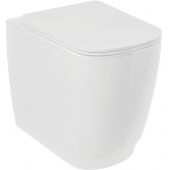 Kludi Resa S miska WC stojąca bez kołnierza ze spłukiwaniem wirowym biały połysk 27WCB0343