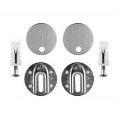 Oltens Gulfoss zawiasy do deski sedesowej wolnoopadającej Slim 49405100