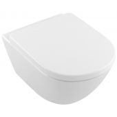 Villeroy & Boch Subway 2.0 Comfort miska WC wisząca bez kołnierza CeramicPlus Weiss Alpin 4609R0R1