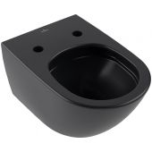 Villeroy & Boch Subway 3.0 miska WC wisząca bez kołnierza CeramicPlus Pure Black 4670T0R7