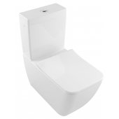 Villeroy & Boch Venticello miska WC kompaktowa stojąca bez kołnierza Weiss Alpin 4612R001