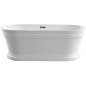 Aqualine Antik wanna wolnostojąca 160x79 cm owalna biała E2679