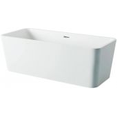 Balneo Roma wanna wolnostojąca 170x80 cm prostokątna biała J0101010101-1