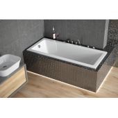 Besco Modern Slim wanna prostokątna 140x70 cm biała #WAM-140-SL