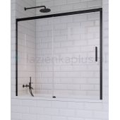 Radaway Idea Black PN DWJ parawan nawannowy 170 cm lewy czarny mat/szkło przezroczyste 10003170-54-01L