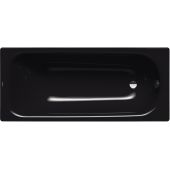 Kaldewei Saniform Plus wanna prostokątna 160x70 cm model 362-1 z powierzchnią uszlachetnioną czarny 111700013701