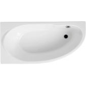 Polimat Miki wanna narożna 140x70 cm lewa biała 00372