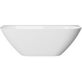 Lavaberg Lykke wanna przyścienna 170x80 cm owalna biała 663134171003