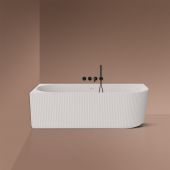 Oltens Hamnes wanna narożna 160x75 cm lewa biała 11010000