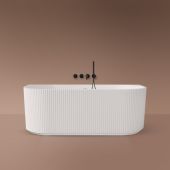 Oltens Hamnes wanna przyścienna 170x80 cm biała 12026000