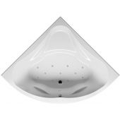 Riho Neo wanna narożna 150x150 cm z hydromasażem AIR prawa biała B077003005