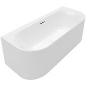 Villeroy & Boch Loop & Friends Oval wanna wolnostojąca przyścienna 180x80 cm Stone White UBA180LOF9CS00V-RW