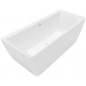 Villeroy & Boch Subway 3.0 wanna przyścienna 180x80 cm prostokątna Stone White UBQ180SBW9CS00V-RW