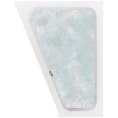 Villeroy & Boch Loop & Friends wanna z hydromasażem Hydropool Entry 175x135 cm asymetryczna biała UHE175LFSLA1V01