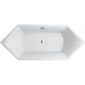 Villeroy & Boch Squaro Duo wanna sześciokątna 190x80 cm Weiss Alpin UBQ190SQR6V-01