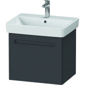 Zestaw Duravit No.1 umywalka z szafką 54 cm grafit mat/biały (N14381049490000, 23756000002)