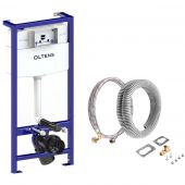 Zestaw Oltens Triberg stelaż do miski myjącej z zestawem przyłączeniowym 58201000