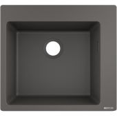 Hansgrohe S 51 zlewozmywak granitowy 56x54 cm szary kamień 43312290