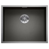 Blanco Zerox 500-U zlewozmywak stalowy 54x44 cm stal Dark Steel 526243