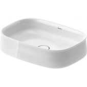 Duravit Zencha umywalka 55x39 cm nablatowa owalna biała 2373550079