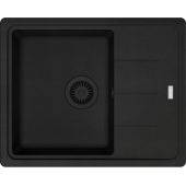 Franke Basis zlewozmywak granitowy 62x50 cm czarny 114.0693.558