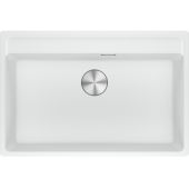 Franke Maris zlewozmywak granitowy 76x51 cm biały 114.0661.771